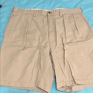 Polo by Ralph Lauren Men's Beige Flat Front Shorts